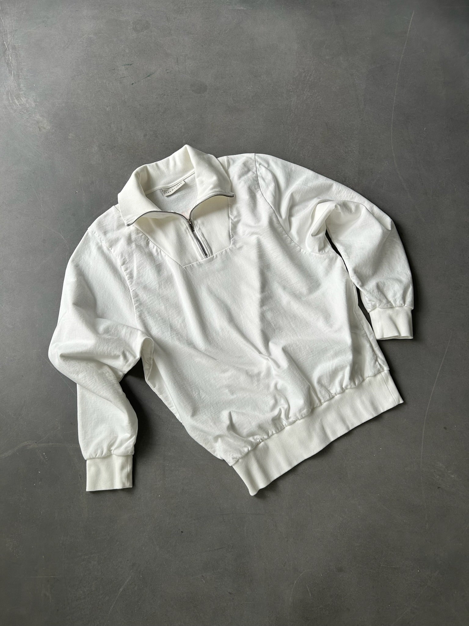 Zipper Sweater - Off White