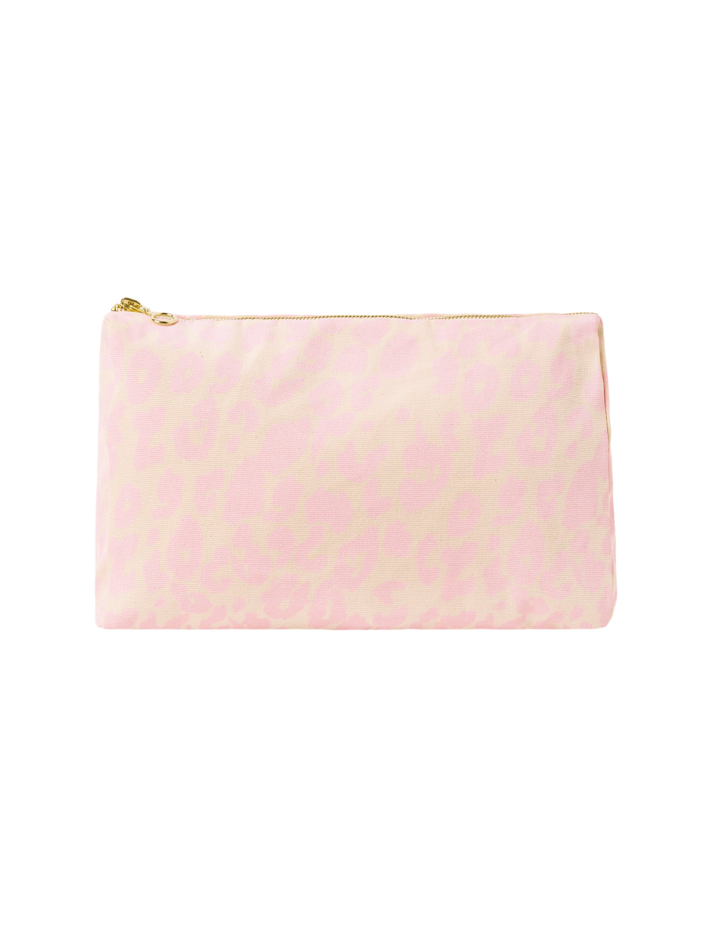 Leo Cosmetic Bag Large - pastel pink/cream