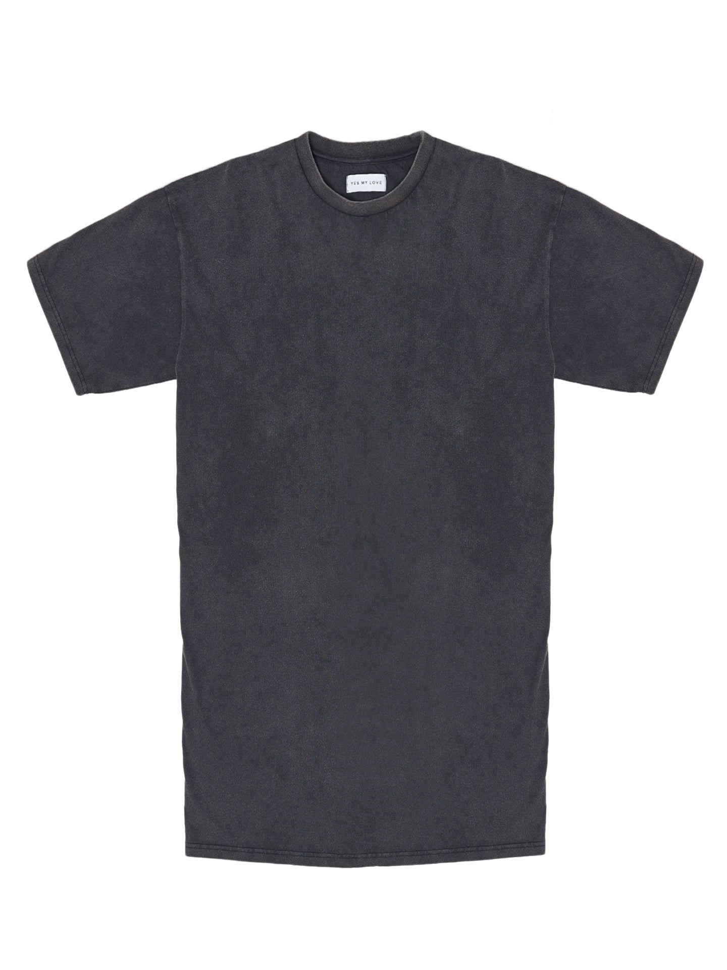 T-Shirt Kleid - vintage schwarz