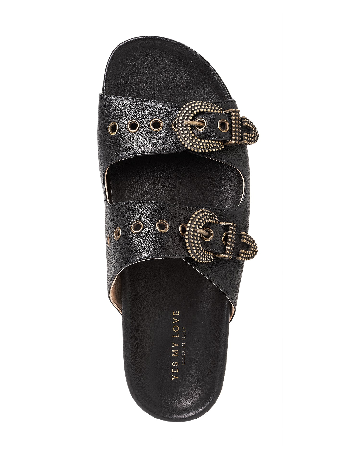 Leather Sandals with Buckles
