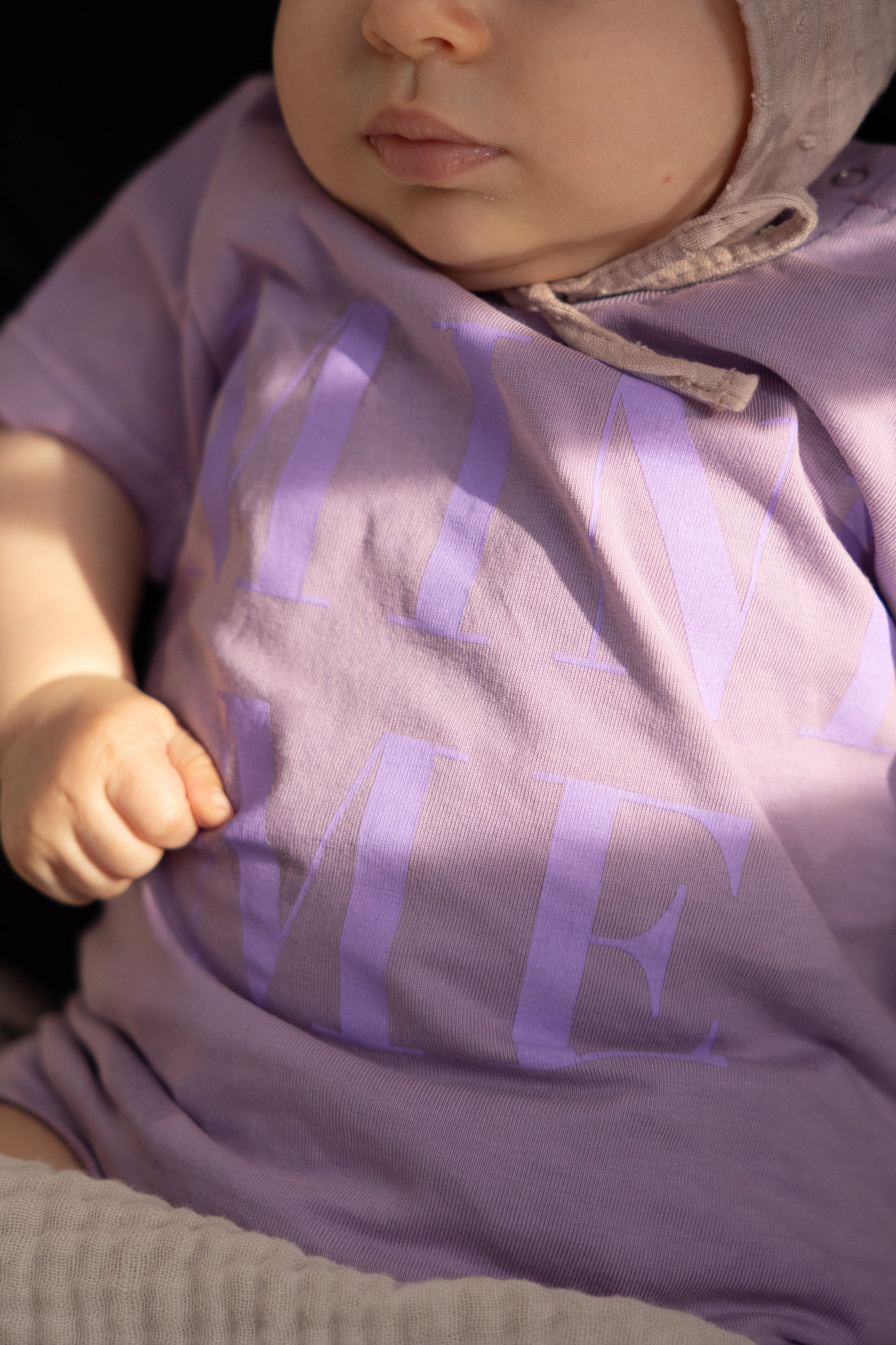 T-Shirt - ME + MINI ME Violett Partnerlook