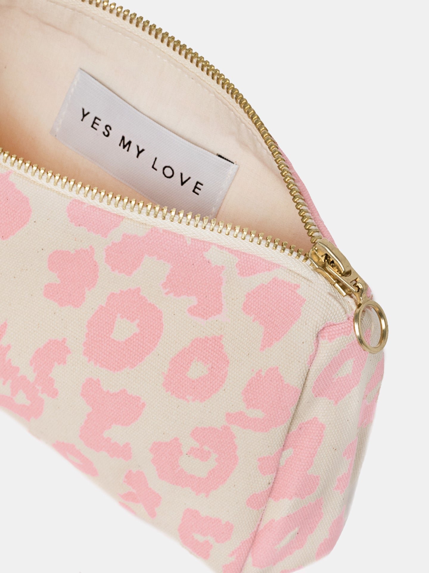 Leo Kosmetik Bag Large - pastel rosa/creme