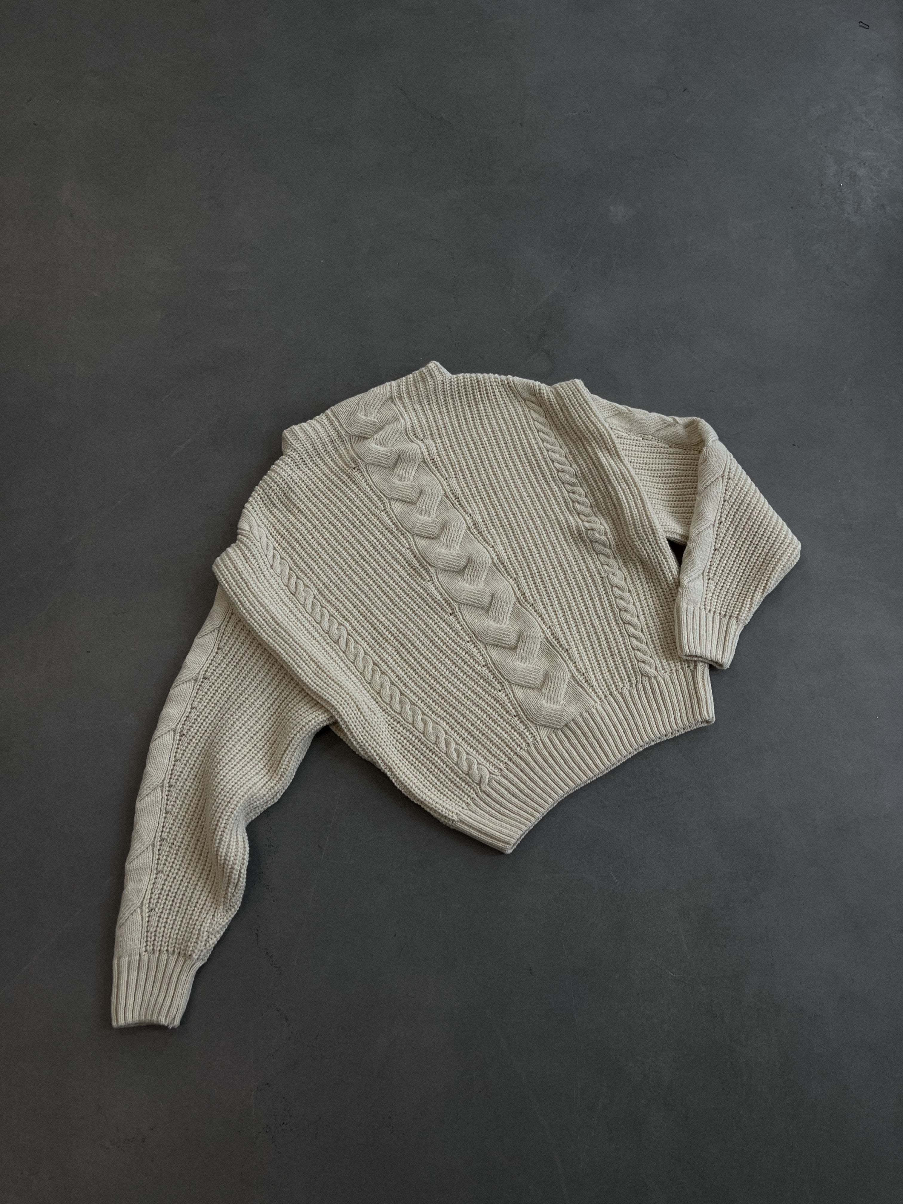 Knitted Sweater Beige
