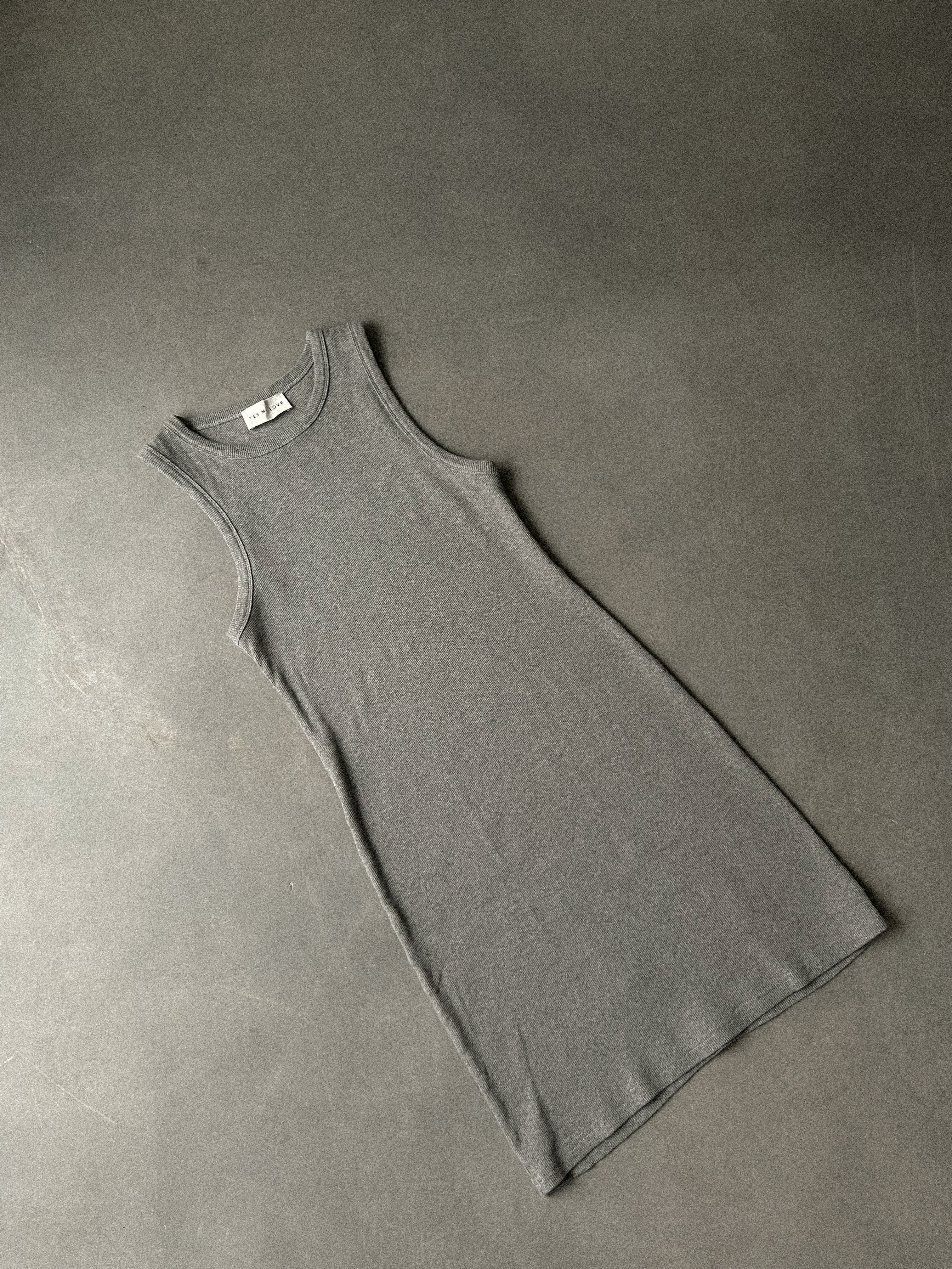 Tank Top Dress - Grau