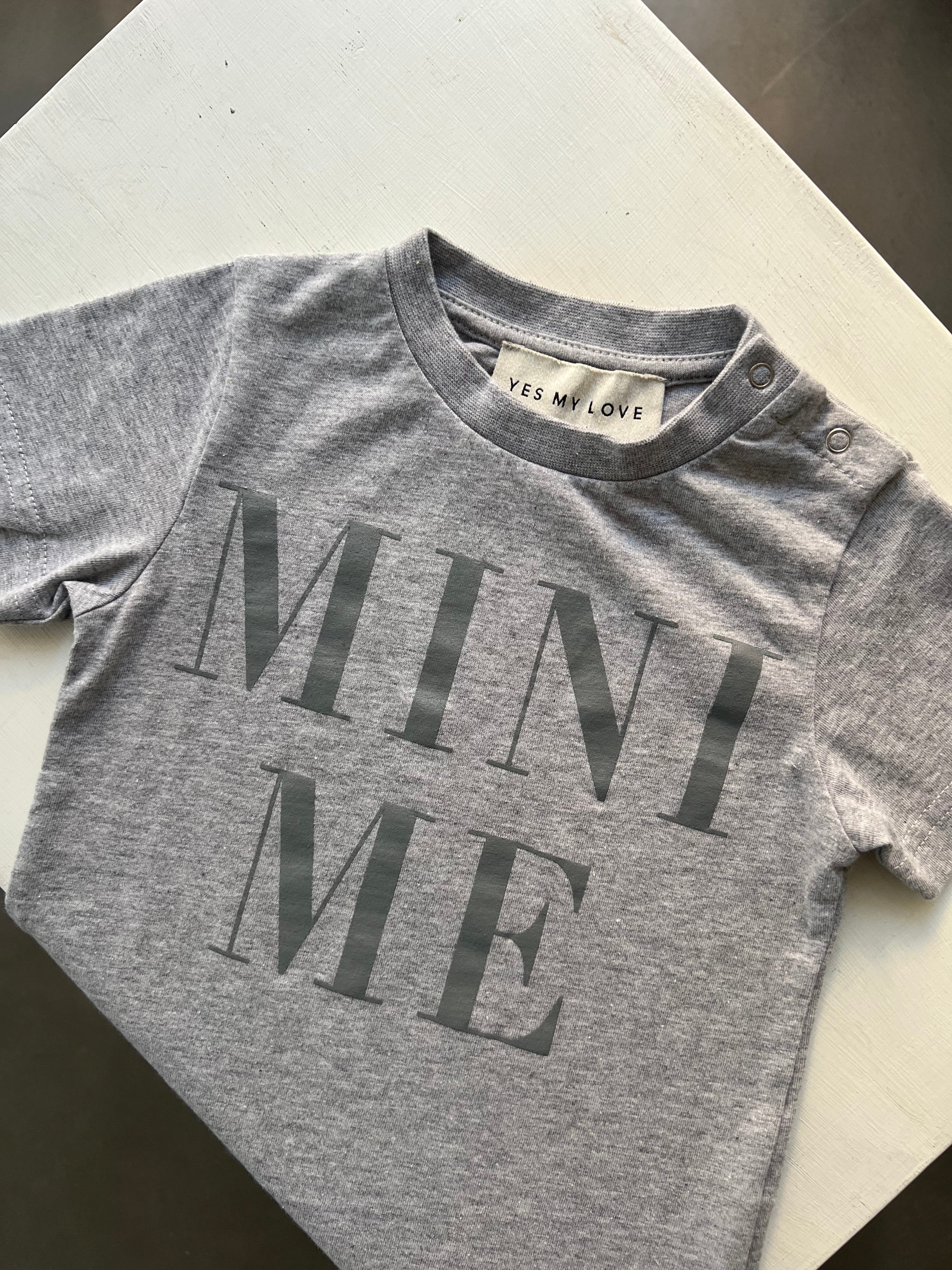 T-Shirt (Kids) - MINI ME heather grey