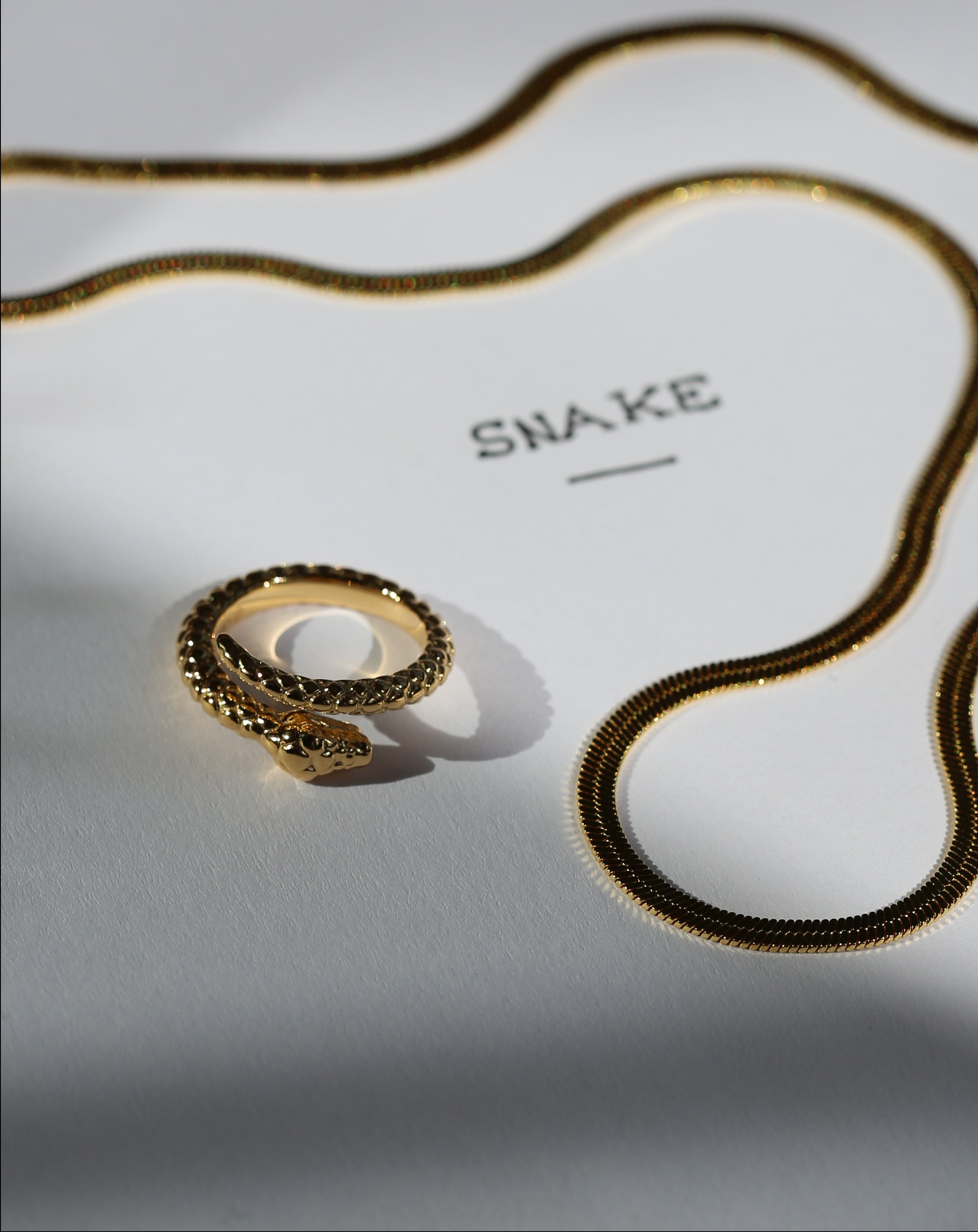 Snake Gold Ring