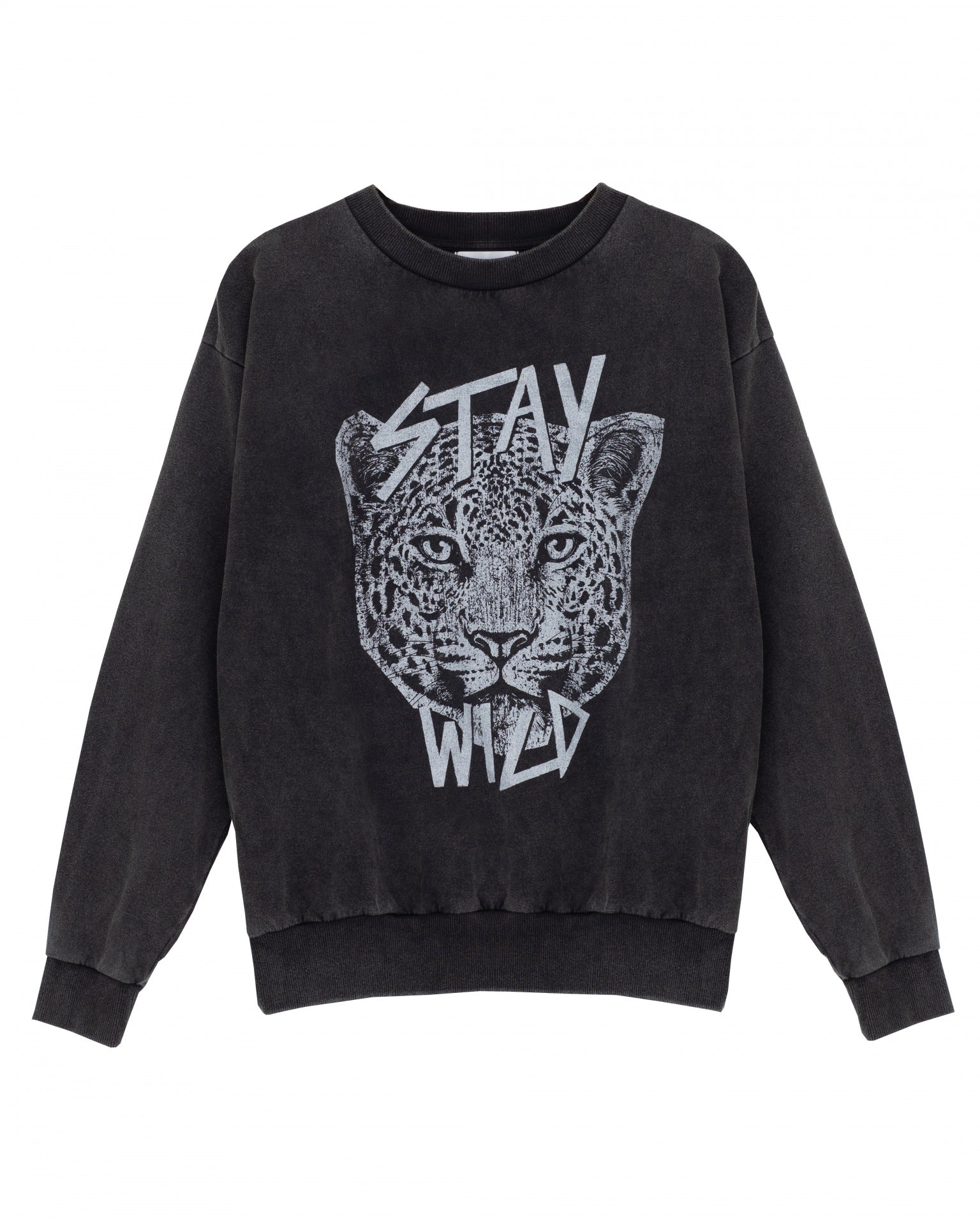STAY WILD Sweater - Vintage Black