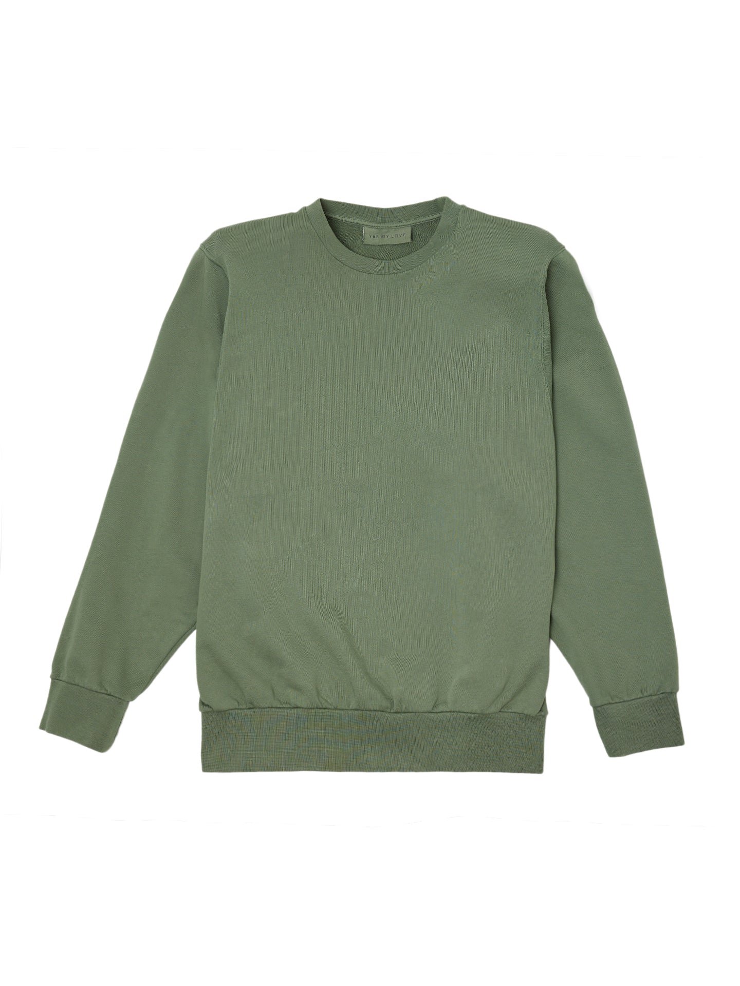 Schulterpolster Sweater - grün