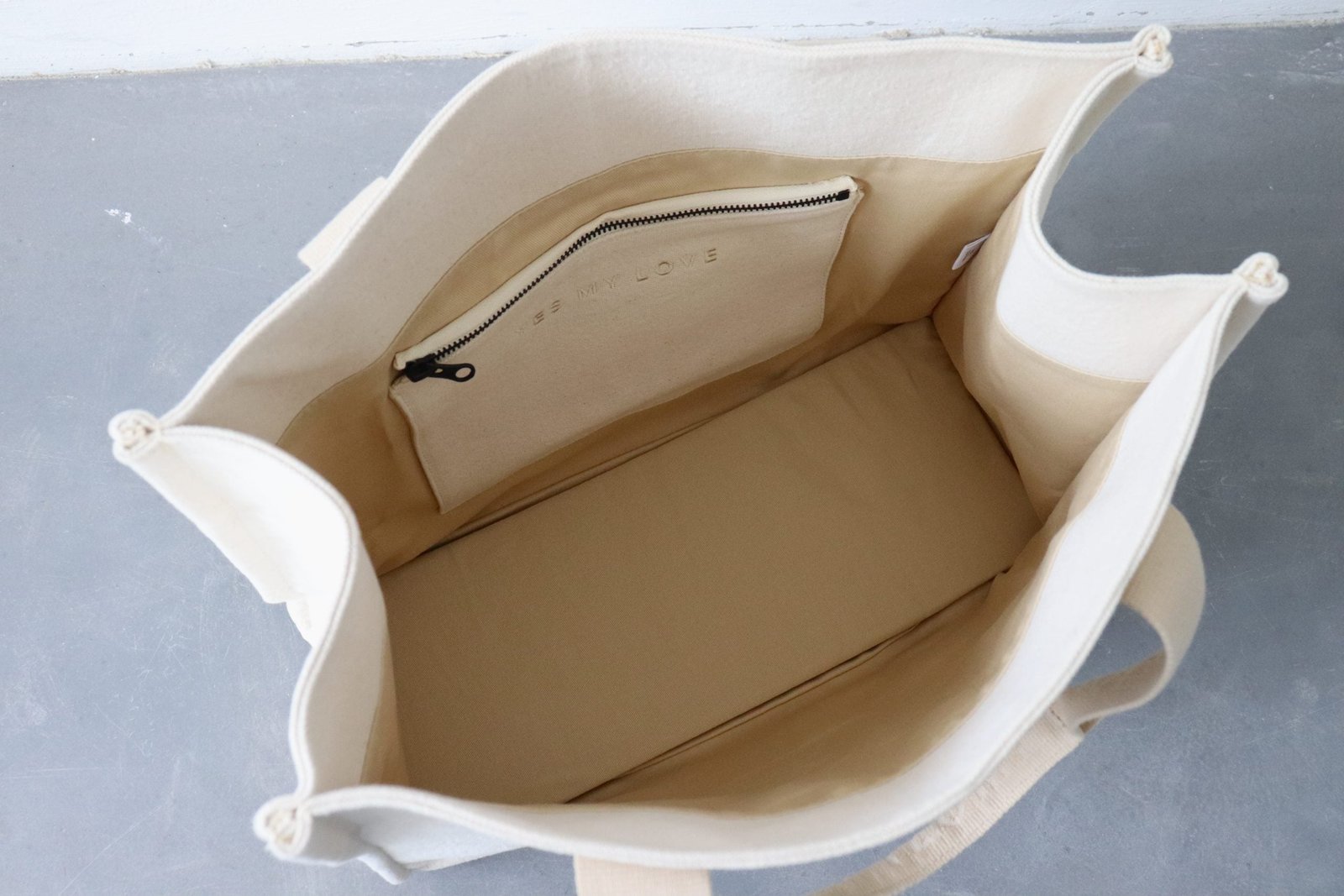 Canvas Tote Bag - Vanilla