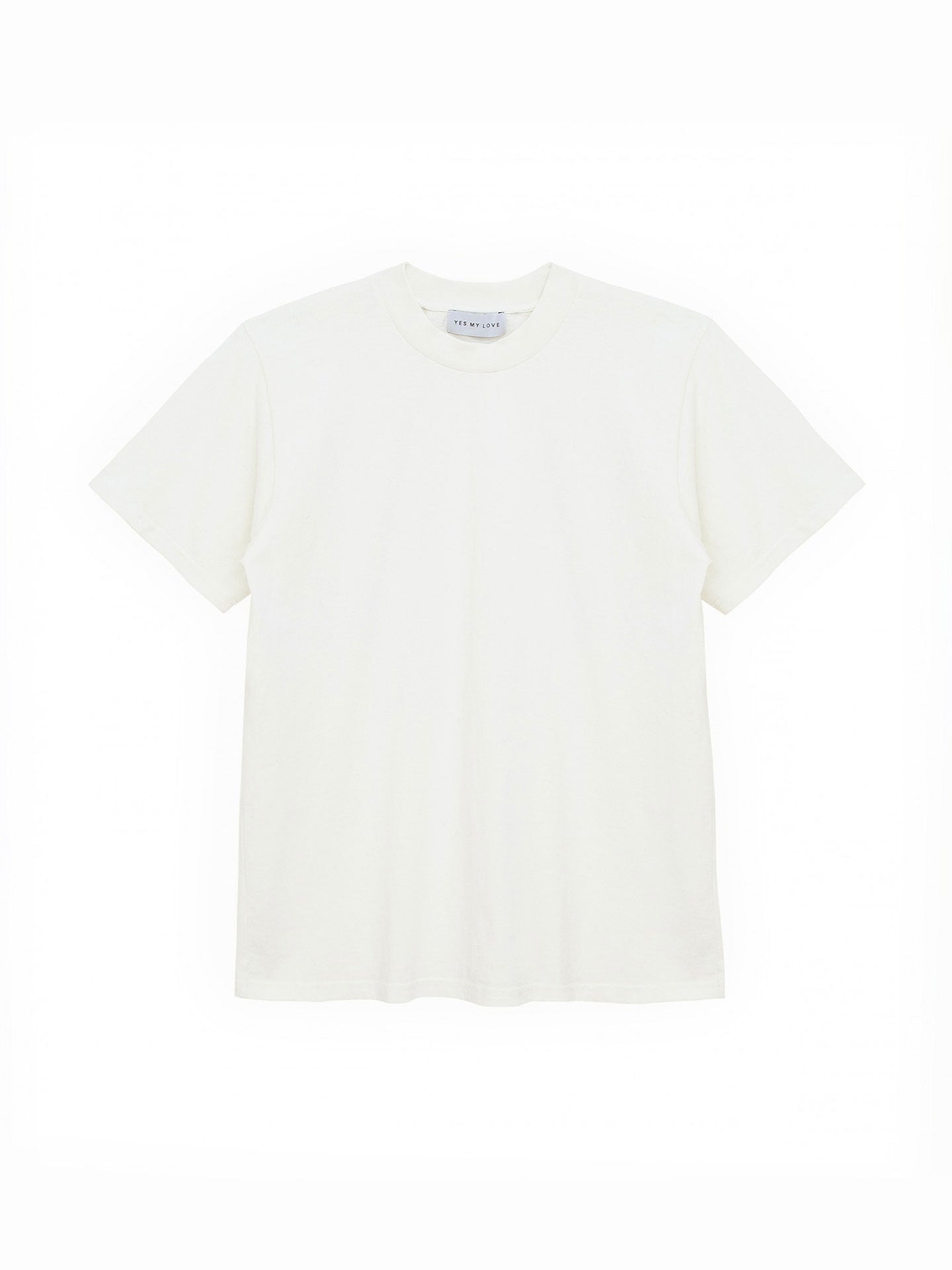 Basic T-Shirt - weiß